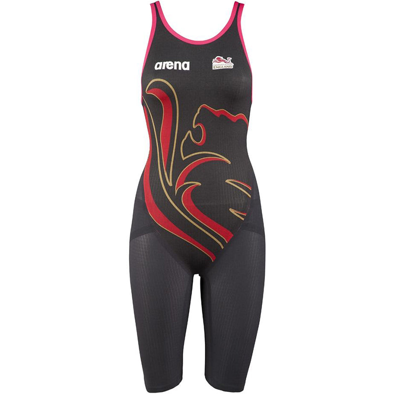 Arena - Powerskin Carbon-Flex VX CGE Open Back - D.Grey/Red