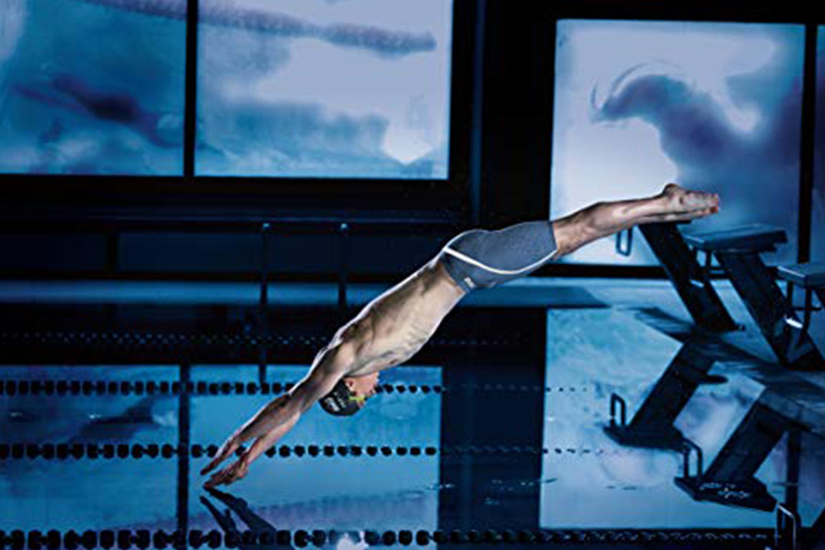 Arena - Powerskin Carbon-Ultra Jammer - Blue/Silver