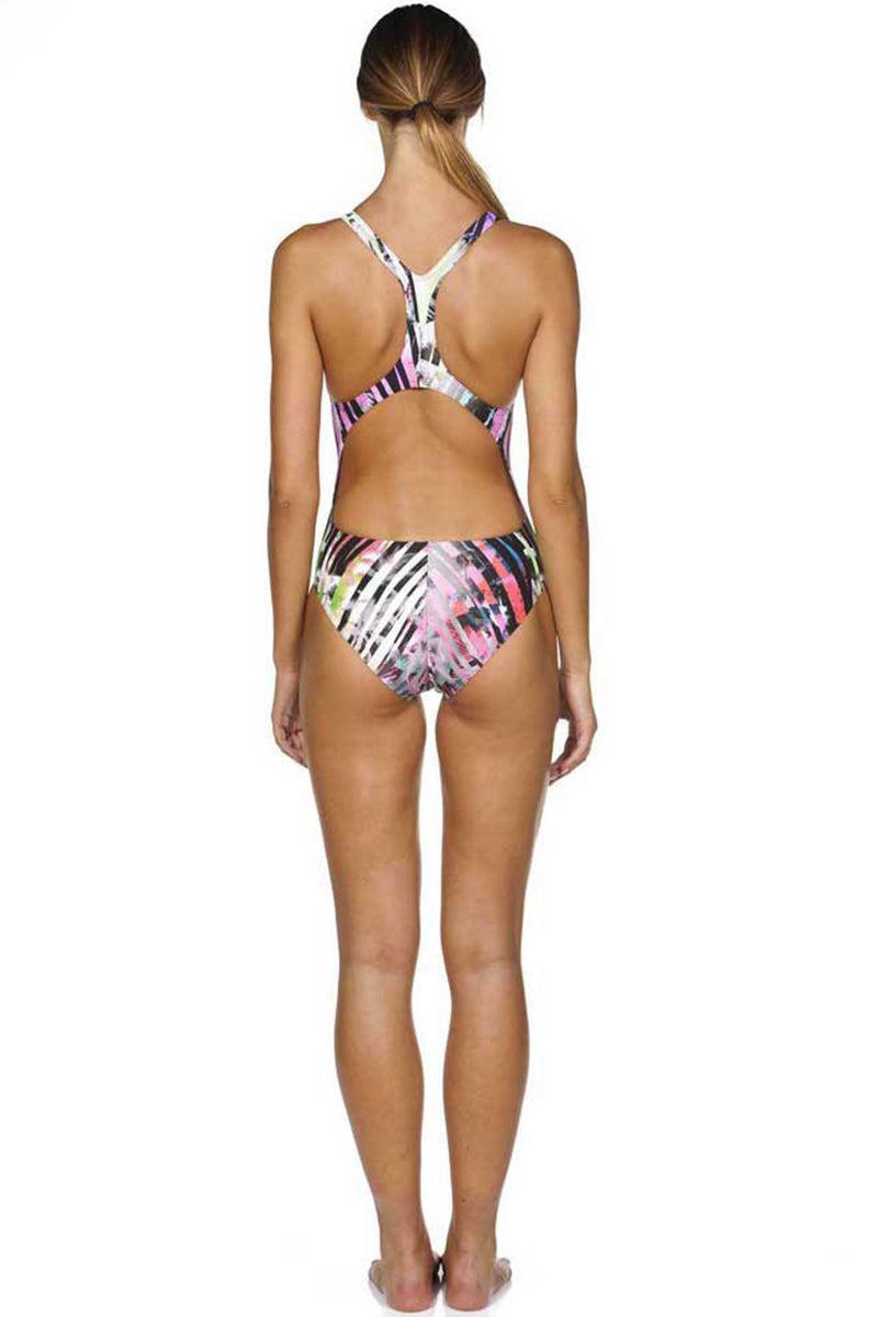 Arena - One Riviera Racerback Ladies Swimsuit - Black/Multi