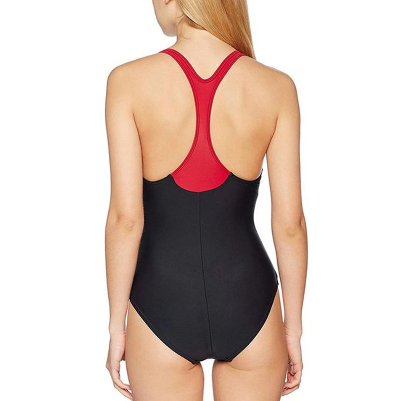 Arena - Spot Max Fit Girls Swimsuit - Black/Red/White