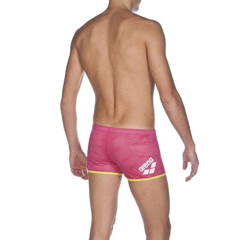 Arena - Square Cut Drag Suit - Fuchsia