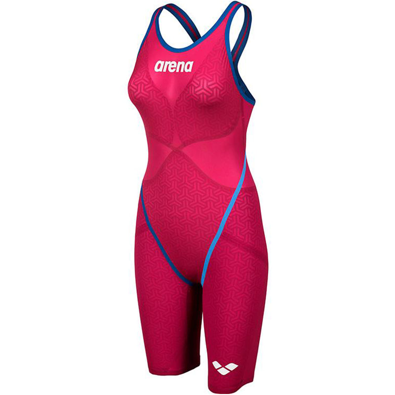 Arena - Women's Powerskin Carbon-Glide Open Back Tech Suit - Raspberry Red
