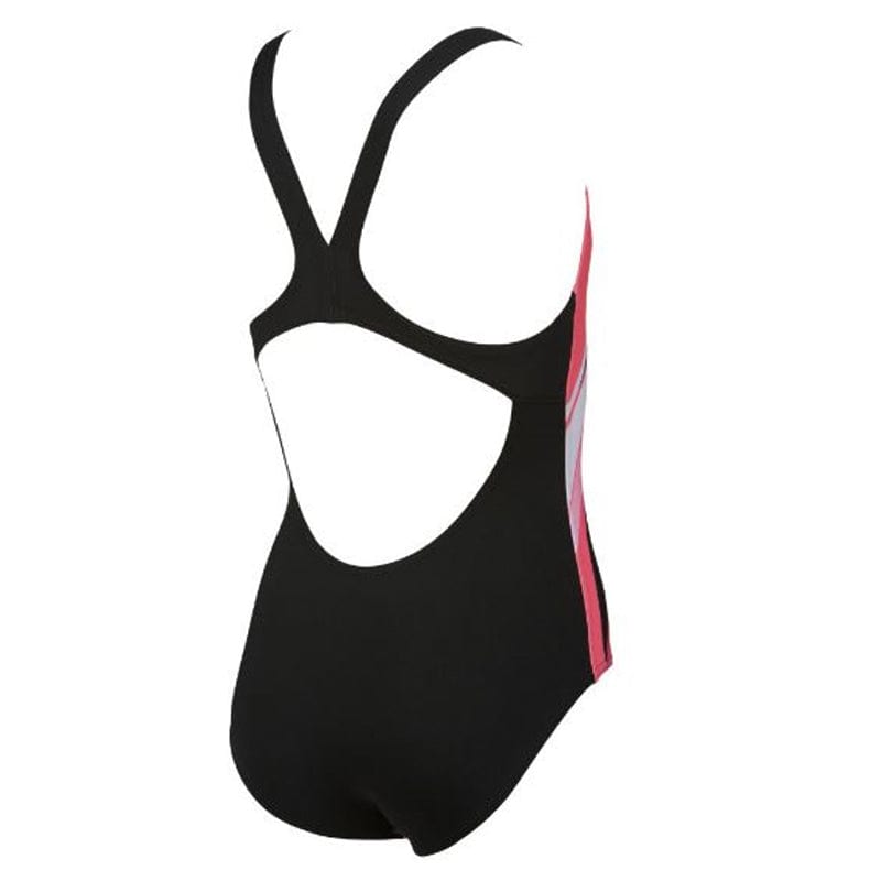 Arena - Zephiro Pro Back Girls Swimsuit - Black/Pink