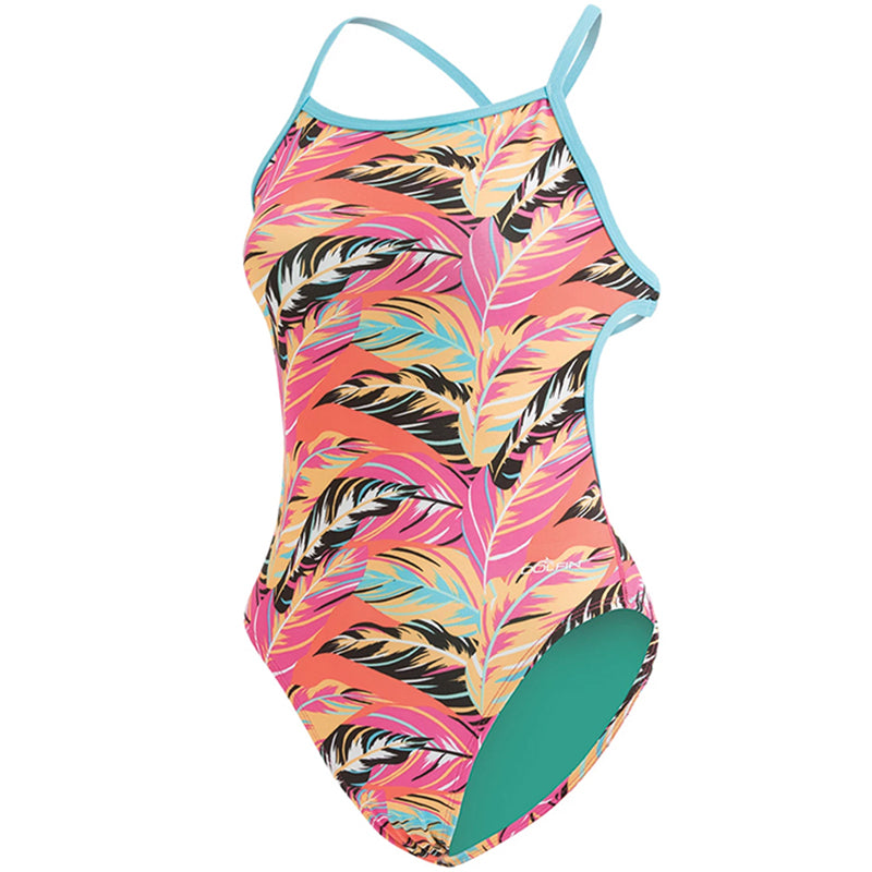 Dolfin - Bellas Amazon Print Tie Back One Piece Swimsuit