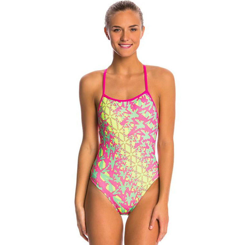 Dolfin - Bellas Ziggy Tie Back One Piece Swimsuit