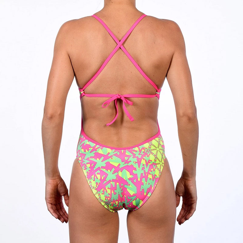 Dolfin - Bellas Ziggy Tie Back One Piece Swimsuit