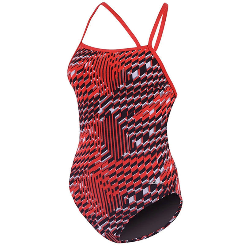 Dolfin - Poly Fusion Enzo MT Back Swimsuit - Red