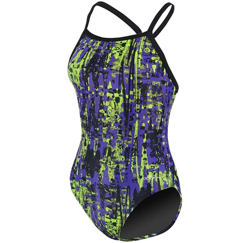 Dolfin - XtraSleek Eco Jolt V-2 Back Swimsuit - Multi