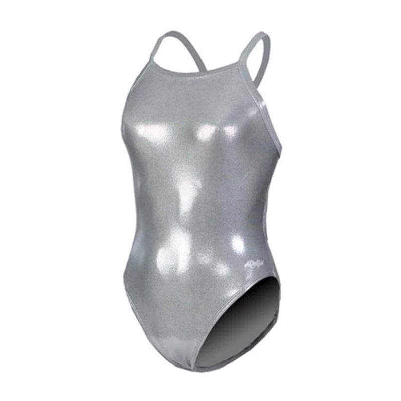 Dolfin - Metallics Silver V2 Back One Piece