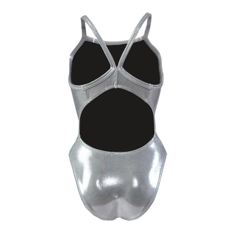 Dolfin - Metallics Silver V2 Back One Piece