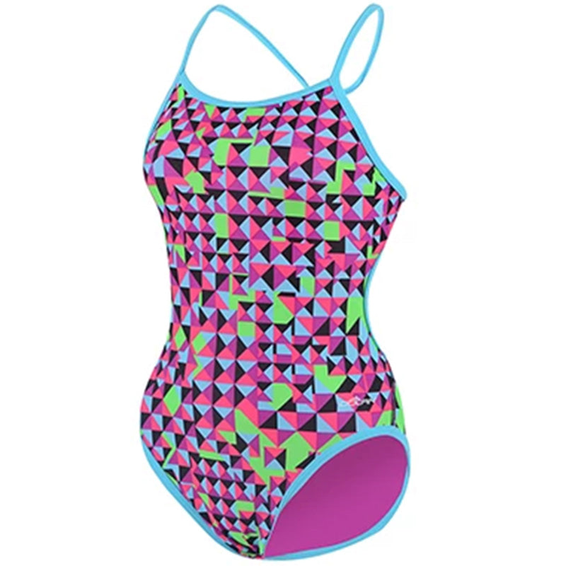 Dolfin - Element Reversible String Back One Piece Swimsuit