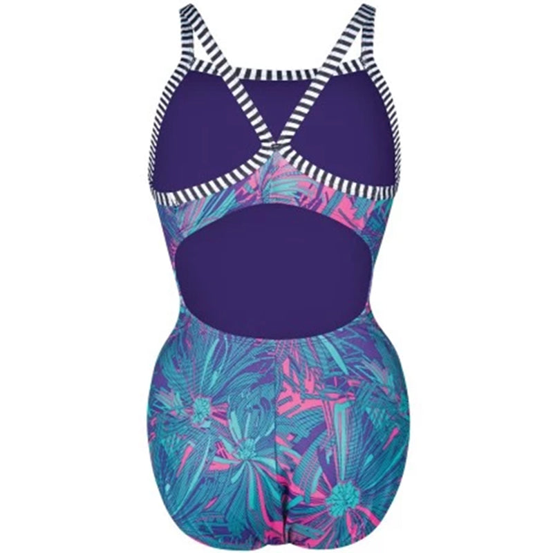 Dolfin Uglies - Carnation Sensation V-2 Back One Piece Swimsuit
