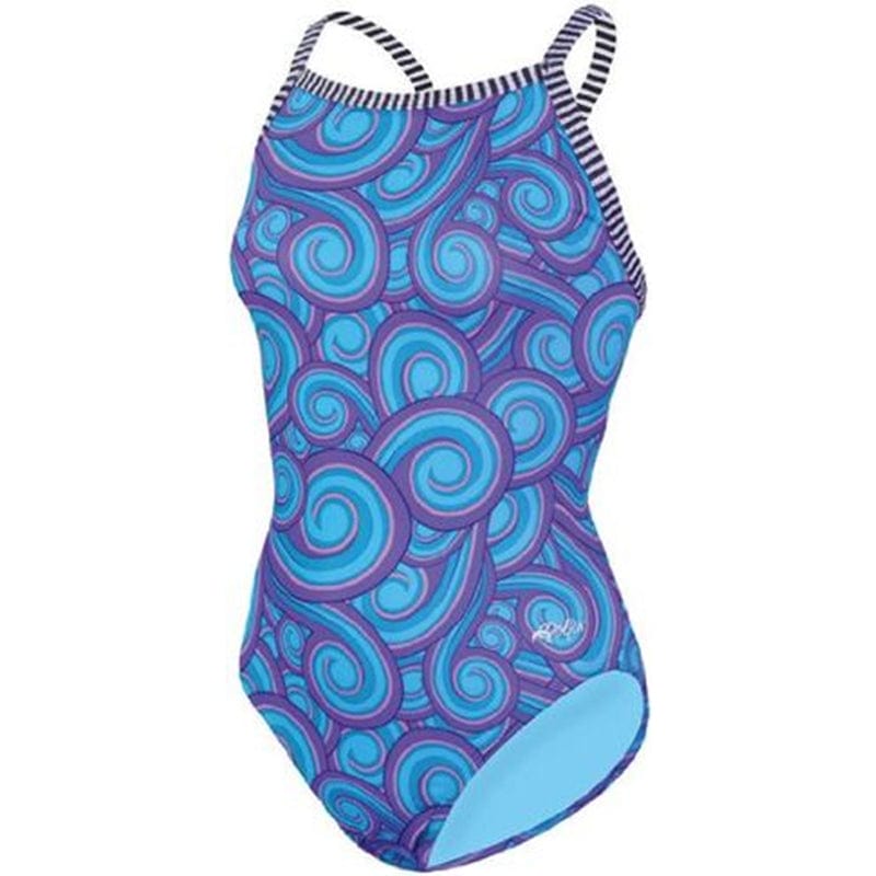 Dolfin Uglies - Doodle V-2 Back One Piece Swimsuit