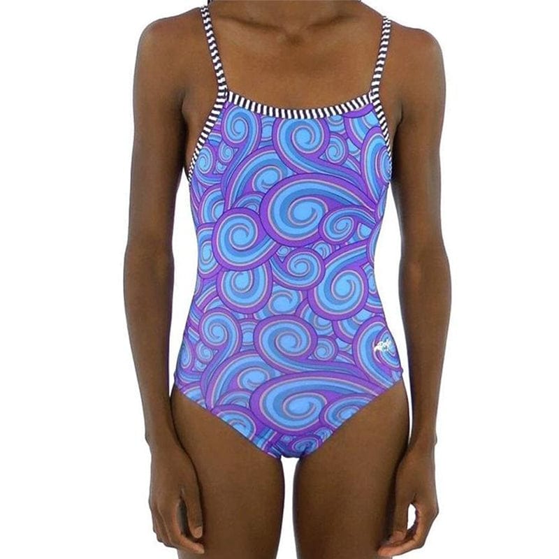 Dolfin Uglies - Doodle V-2 Back One Piece Swimsuit