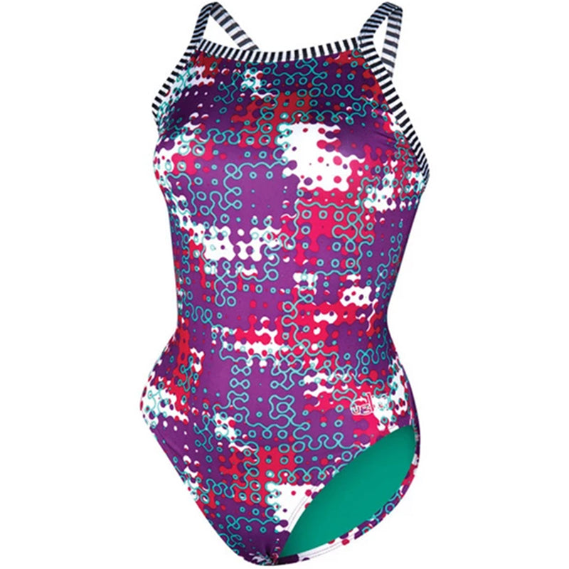 Dolfin Uglies - New Wave V-2 Back One Piece Swimsuit