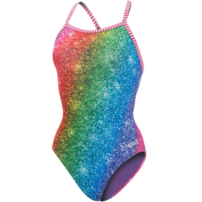 Dolfin Uglies - Over the Rainbow V-2 Back One Piece Swimsuit