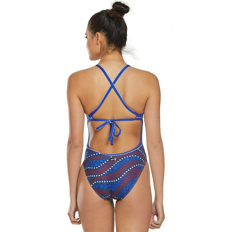 Dolfin Uglies - Revibe Americana Tie Back One Piece Swimsuit