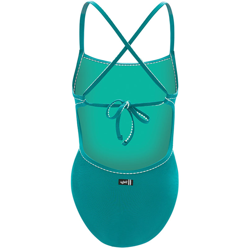 Dolfin Uglies - Revibe Jade Solid Tie Back One Piece Swimsuit