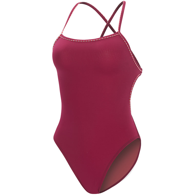Dolfin Uglies - Revibe Sangria Tie Back One-Piece Swimsuit