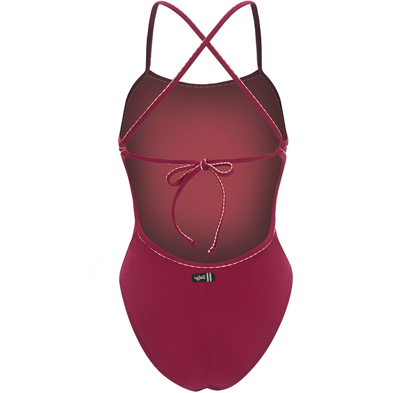 Dolfin Uglies - Revibe Sangria Tie Back One-Piece Swimsuit