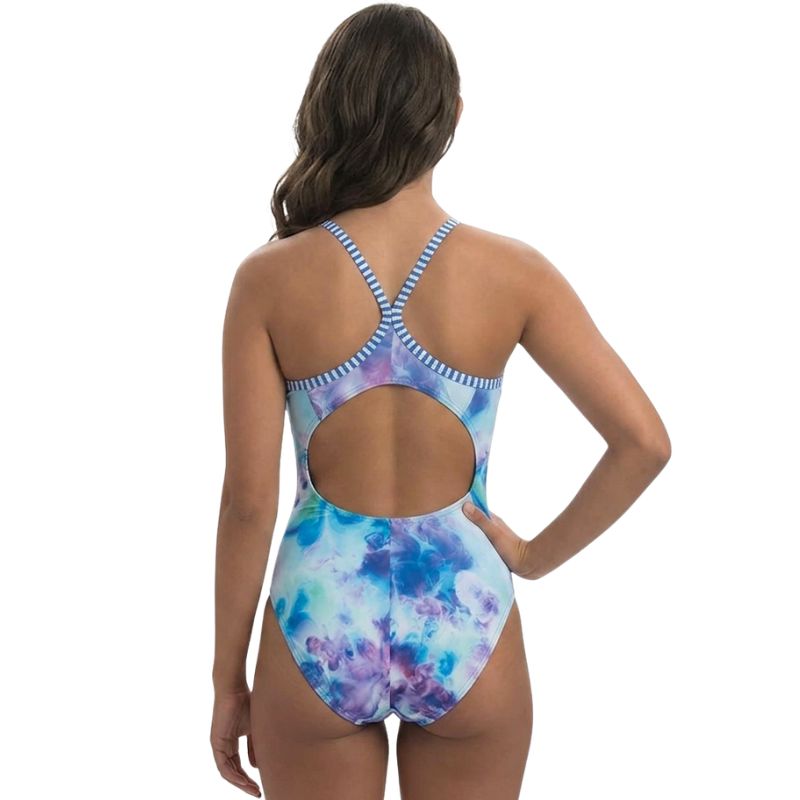 Dolfin Uglies - Tempest Blue V-2 Back One Piece Swimsuit