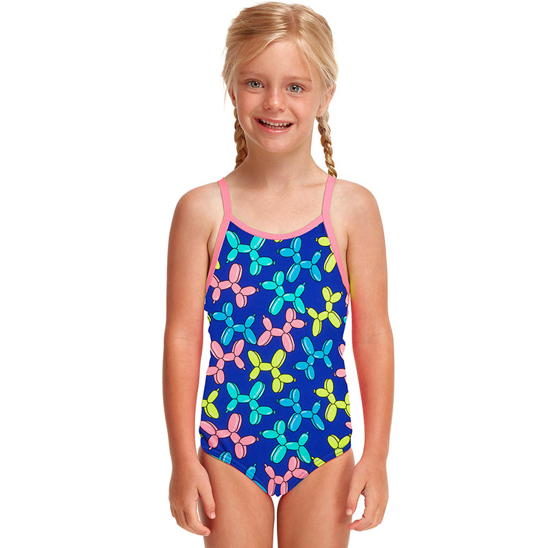 Funkita - Balloon Dog - Toddler Girls Printed One Piece
