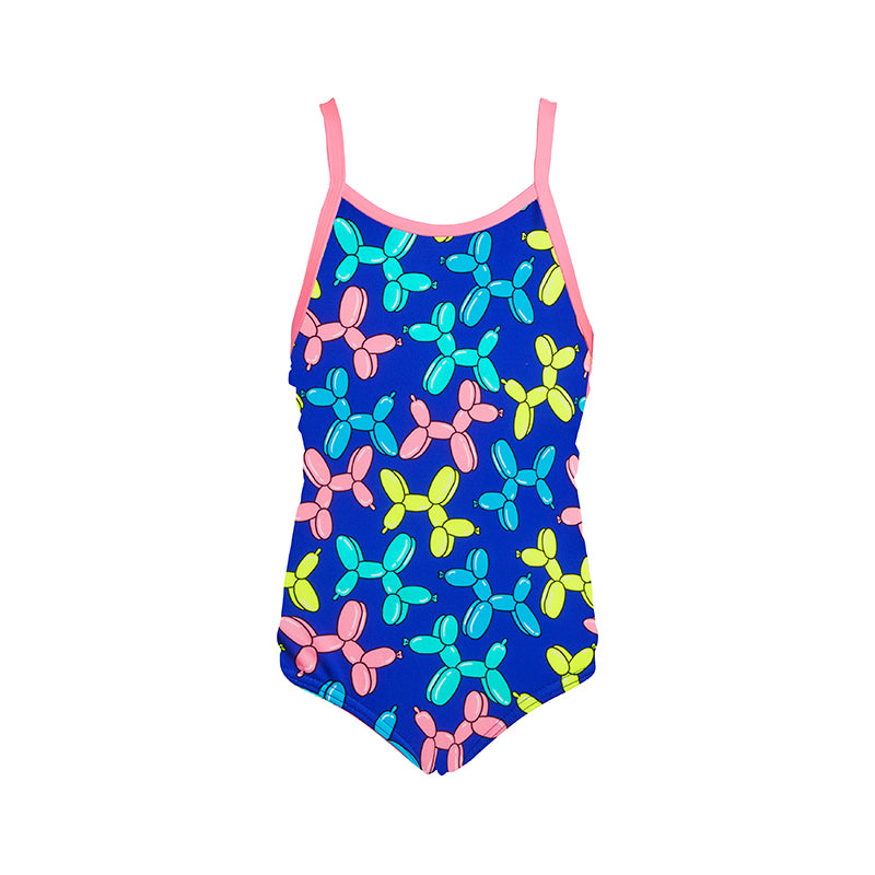 Funkita - Balloon Dog - Toddler Girls Printed One Piece