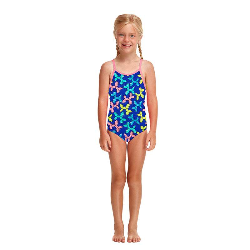 Funkita - Balloon Dog - Toddler Girls Printed One Piece