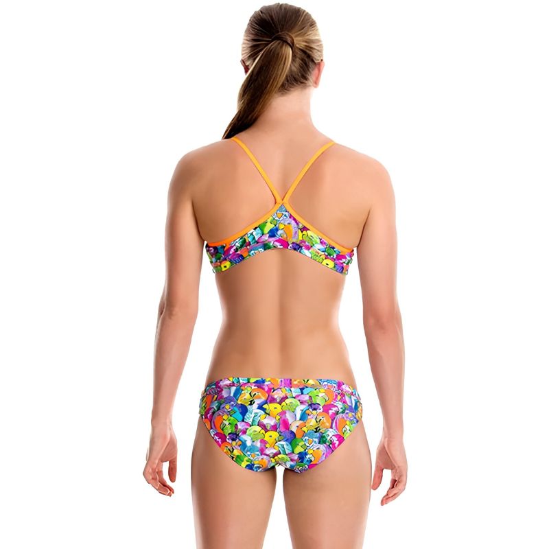 Funkita - Bang Bang Budgie - Girls Racerback Two Piece