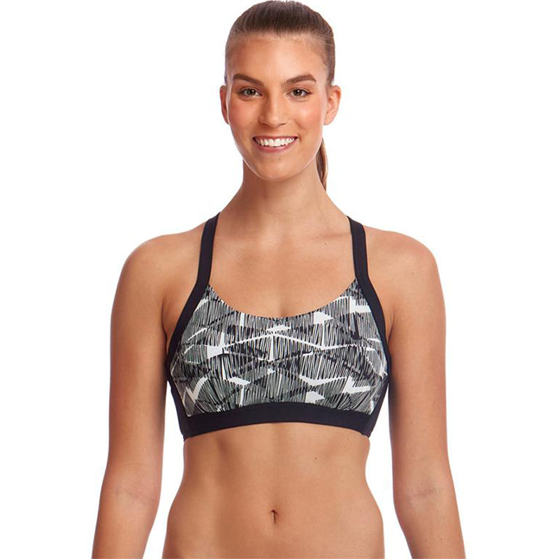 Funkita - Bar Tack - Ladies Hold Steady Crop Top