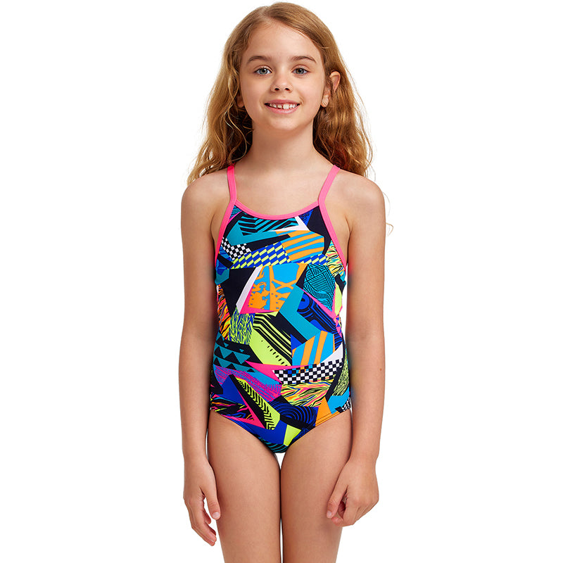 Funkita - Bel Air Beats - Toddler Girls Printed One Piece