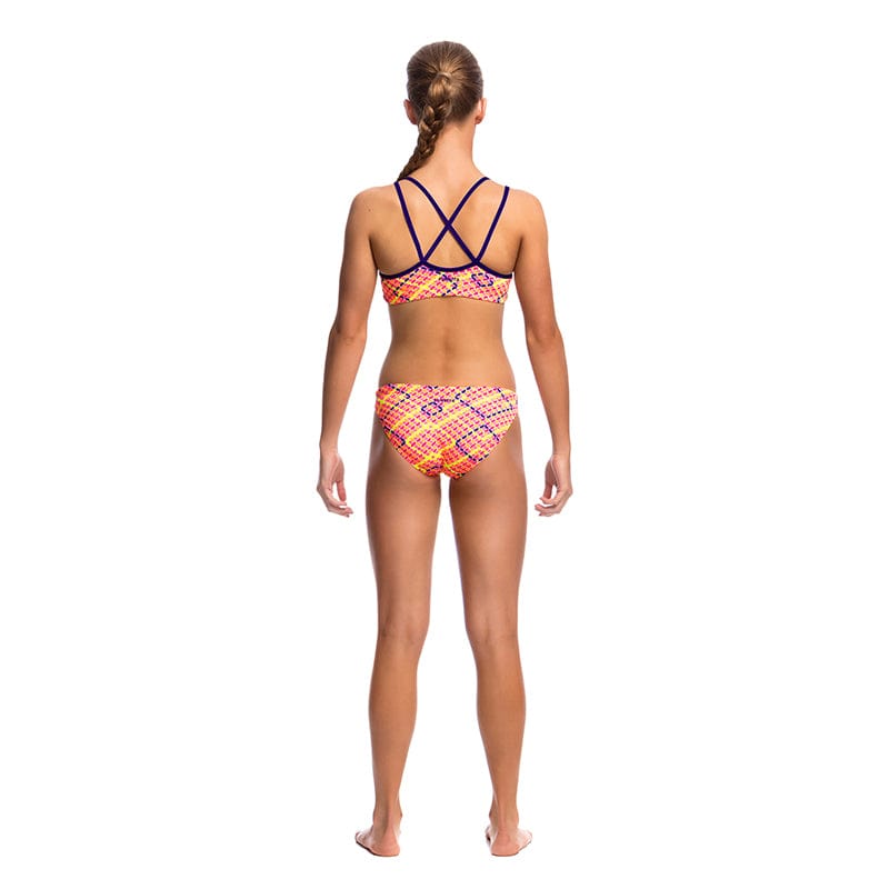 Funkita - Best Cellar - Girls Criss Cross Two Piece