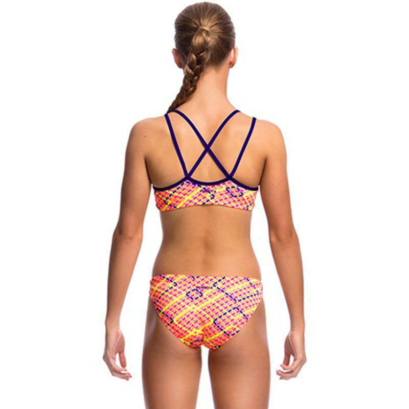 Funkita - Best Cellar - Girls Criss Cross Two Piece