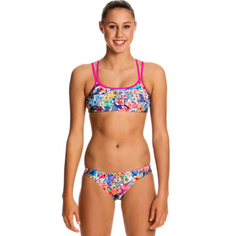 Funkita - Blossom Paradise - Girls Criss Cross Two Piece