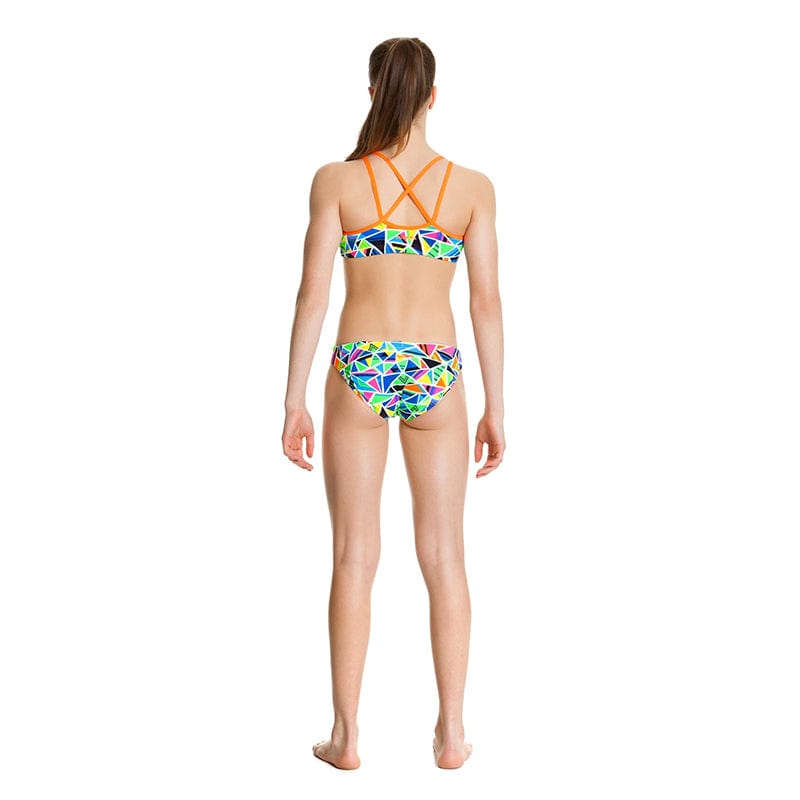 Funkita - Crazy Cracks - Girls Criss Cross Two Piece
