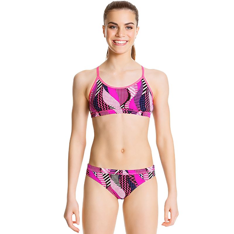 Funkita - Foxy Locks - Girls Racerback Two Piece