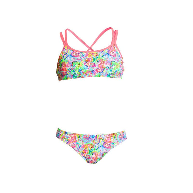 Funkita - Sea Queens - Girls Criss Cross Two Piece