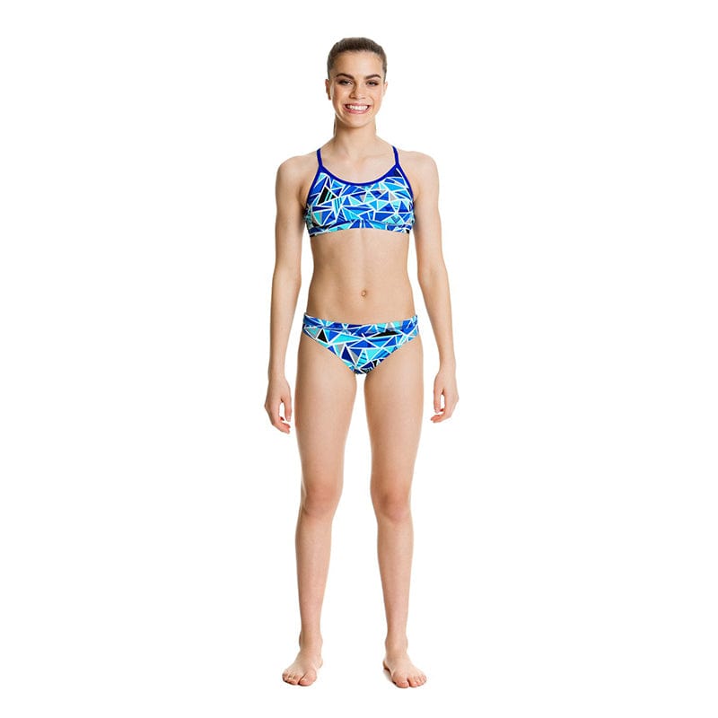 Funkita - Shattered - Girls Racerback Two Piece