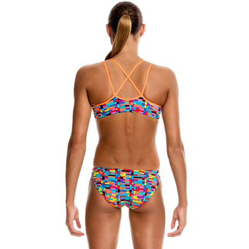 Funkita - Stacked Up - Girls Criss Cross Two Piece
