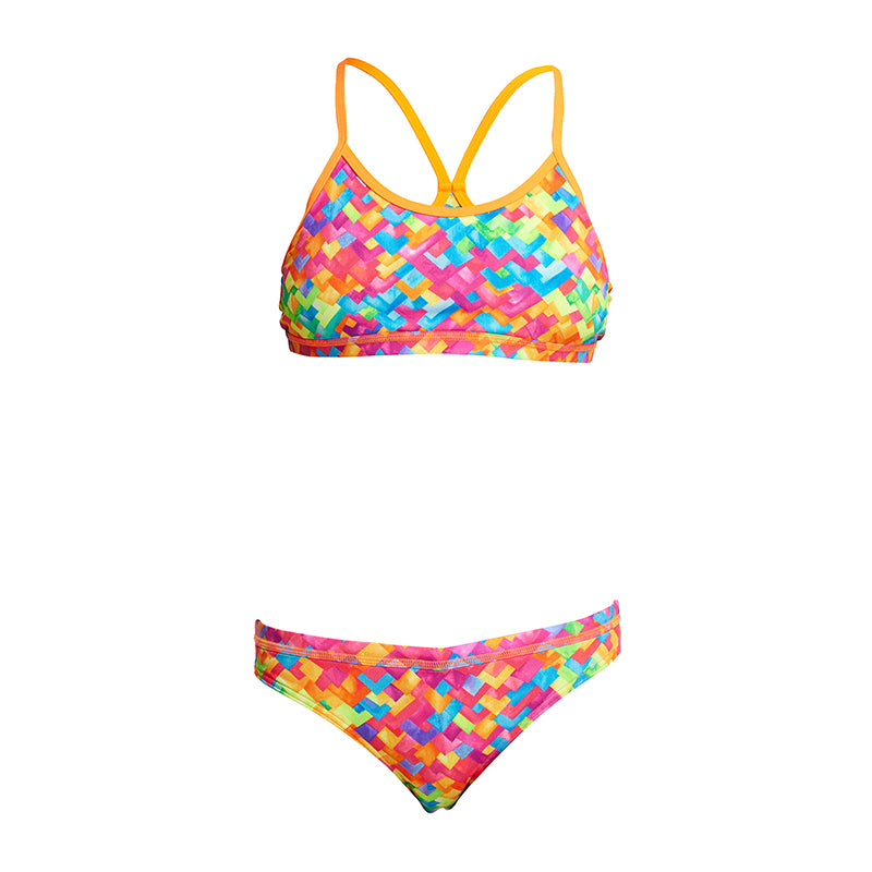 Funkita - Stroke Rate - Girls Racerback Two Piece