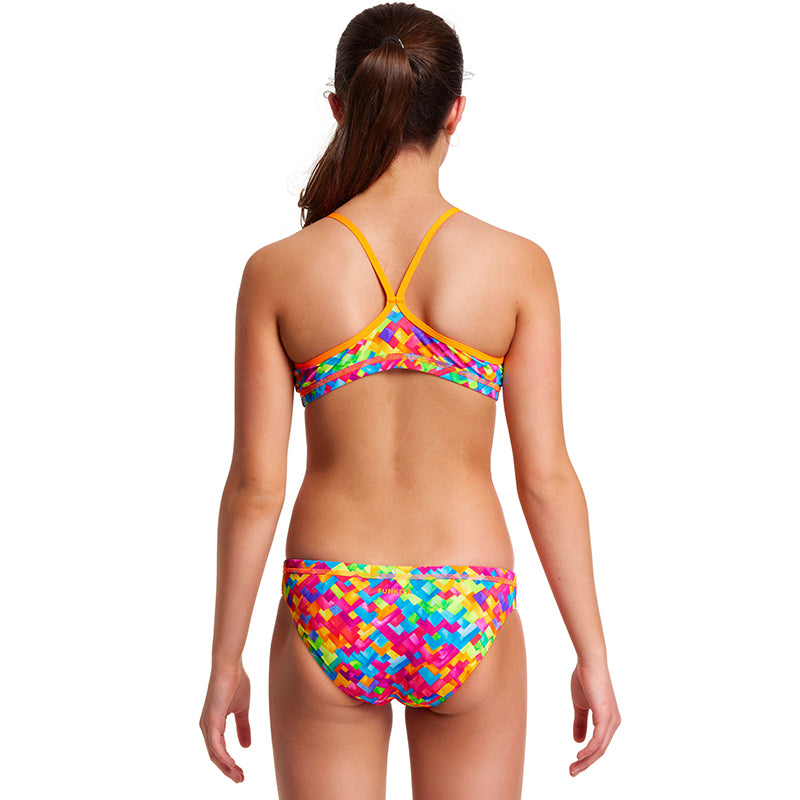 Funkita - Stroke Rate - Girls Racerback Two Piece