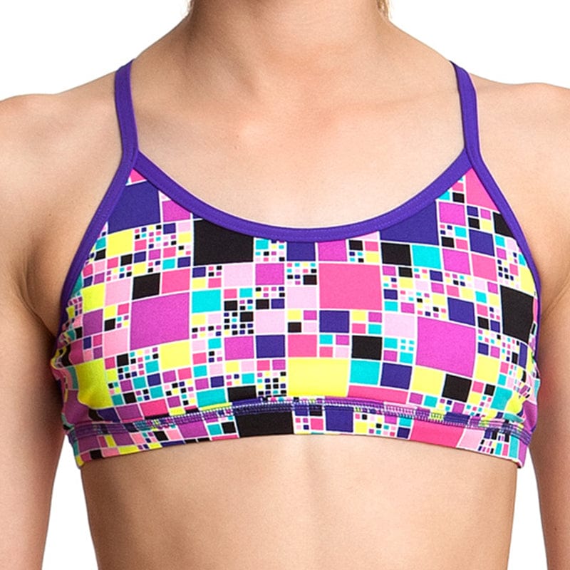 Funkita - Sugar Cube - Girls Racerback Two Piece