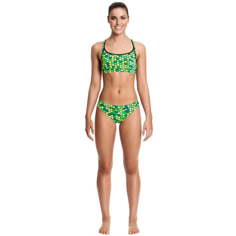 Funkita - Golden Honeycomb - Ladies Sports brief