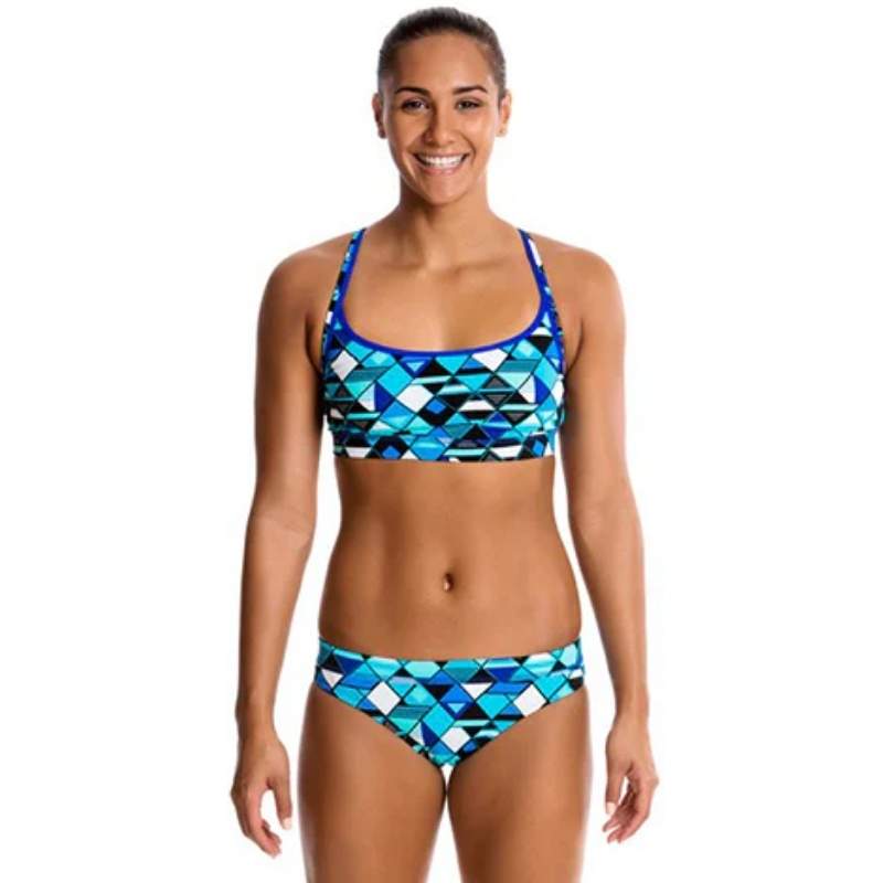 Funkita - Blue Steel - Ladies Bikini Sports Brief