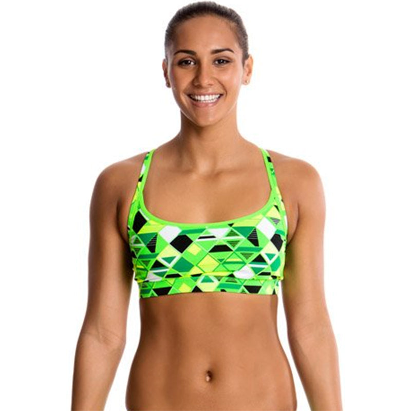 Funkita - Golden Glow - Ladies Bikini Sports Top