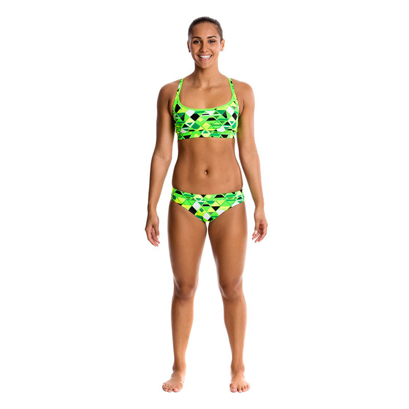 Funkita - Golden Glow - Ladies Bikini Sports Top