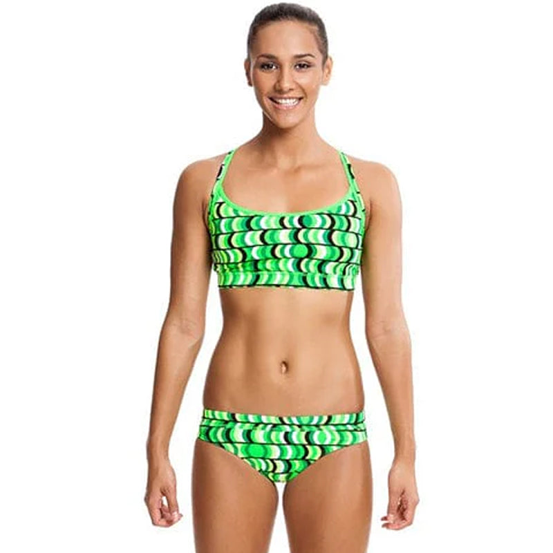 Funkita - Green Gateway - Ladies Sports Brief