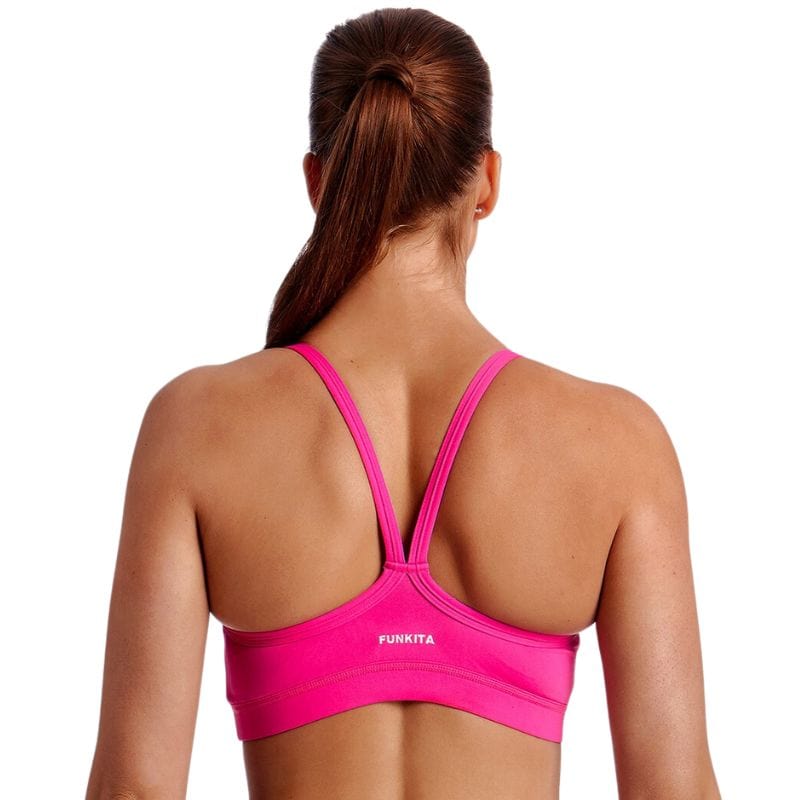 Funkita - Still Pink - Ladies Bikini Sports Top