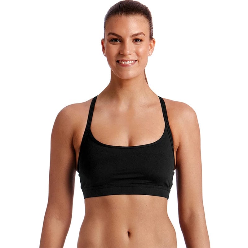 Funkita - Still Black - Ladies Sports Bikini Top