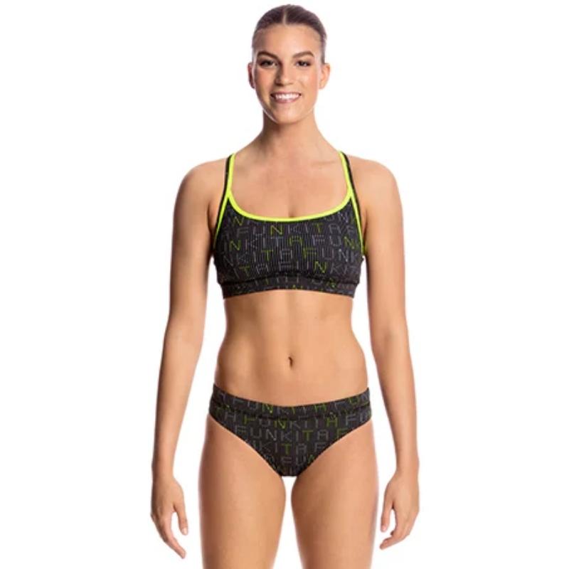 Funkita - Binary Babe - Ladies Bikini Sports Briefs